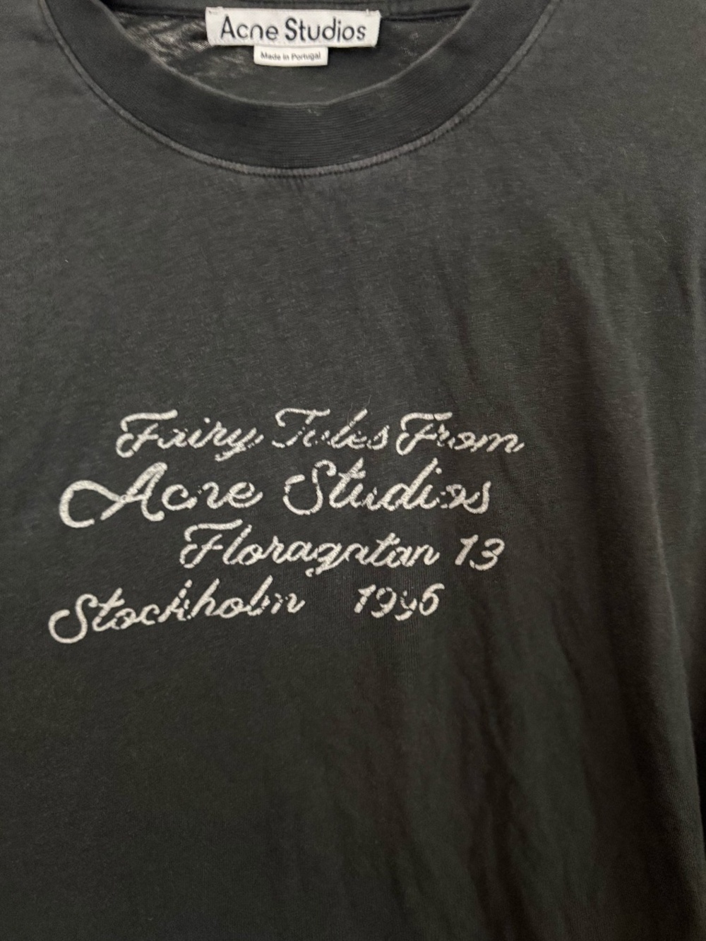Acne Studios distressed Fairy Tales T-shirt